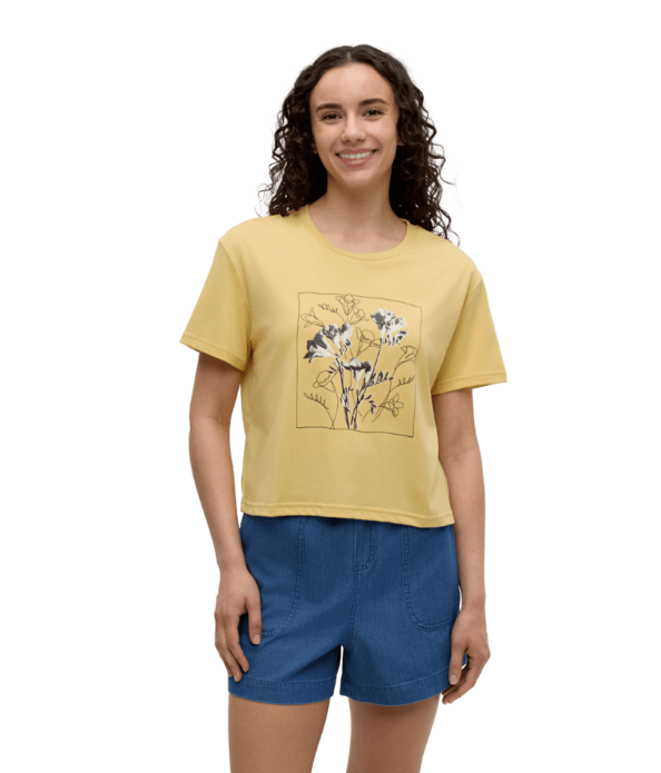 Tentree T-Shirt Floral Crop