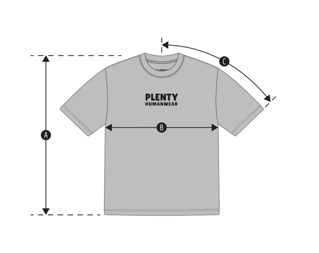 Plenty Humanwear T-Shirt Sauge Néon (Unisexe)