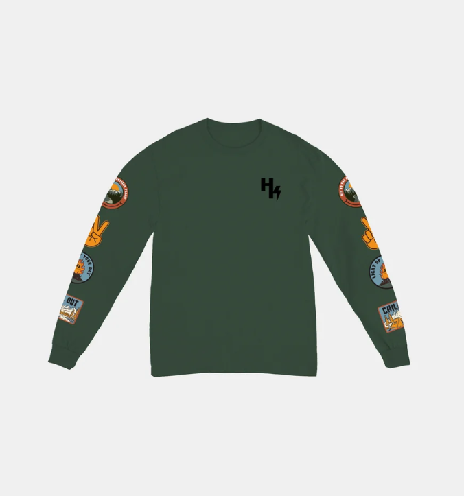 Headster T-Shirt Manches Longues Outdoor Patches (2 à 8 ans)