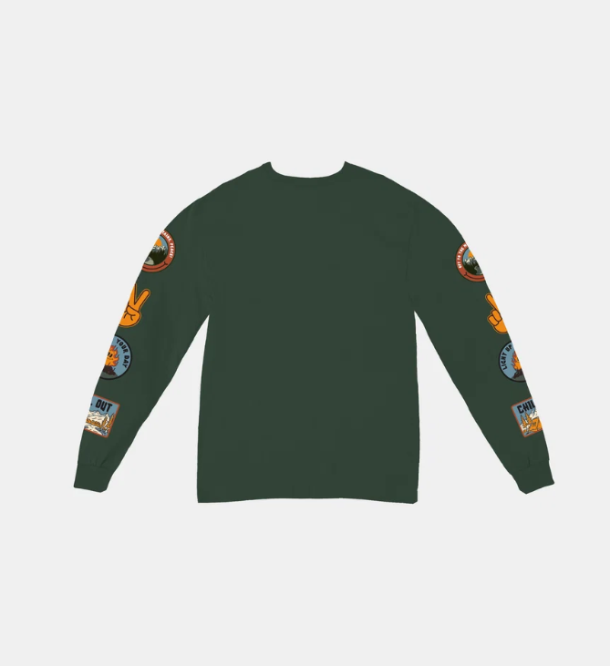 Headster T-Shirt Manches Longues Outdoor Patches (2 à 8 ans)
