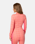 Kari Traa Chandail Rose Half Zip