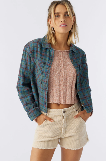 O'Neill Chemise Pippa Crop Flannel