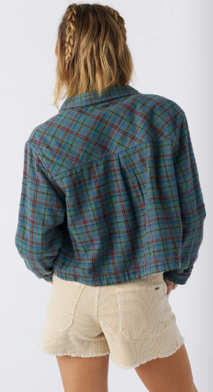 O'Neill Chemise Pippa Crop Flannel