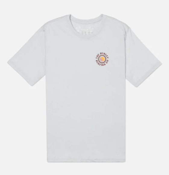 HURLEY T-SHIRT EVERYDAY H2O-DRI KELP CIRCLE