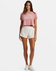 Roxy T-Shirt Kinda Salty Cropped