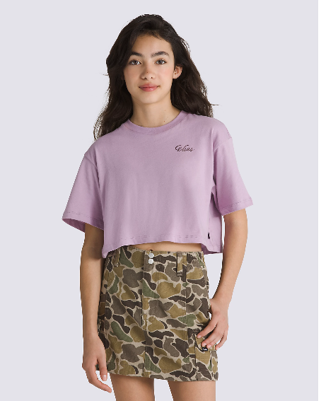 Vans T-shirt Fallen Relax Cropped Junior (7 à 16 ans)