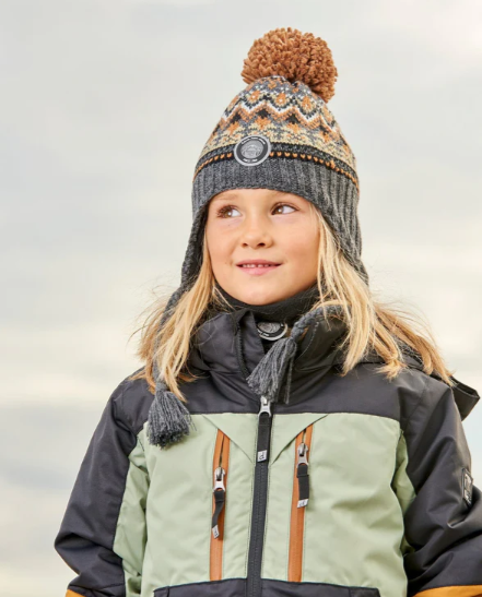 Deux par Deux Tuque Péruvien en Tricot