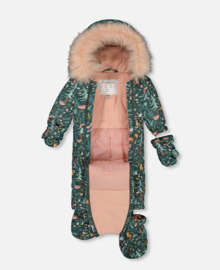 Deux par Deux Combinaison Une Pièce Baby Snowsuit