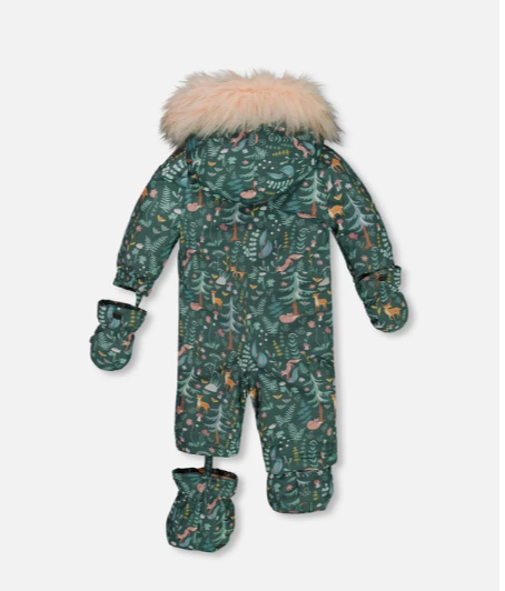 Deux par Deux Combinaison Une Pièce Baby Snowsuit