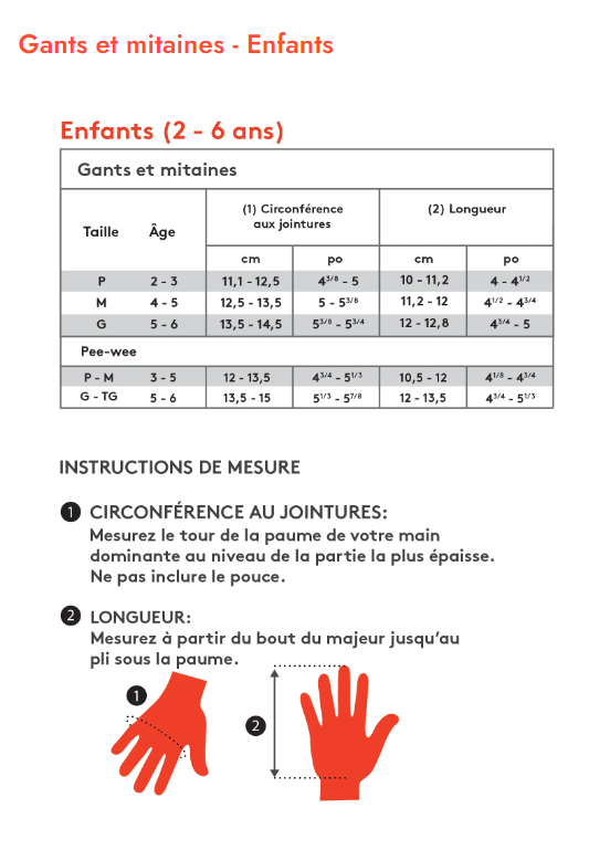 Kombi Mitaines Roomy Primaloft Junior (2 à 6 ans)