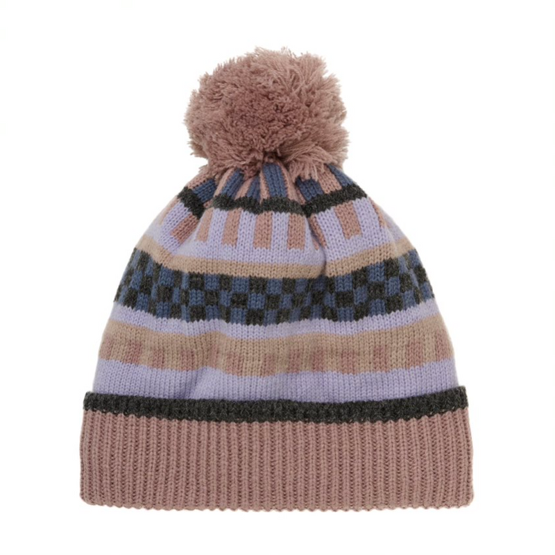 Color Kids Tuque W Pattern