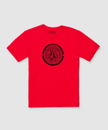 Volcom T-Shirt Circle Stone Petit (4T à 7/L)