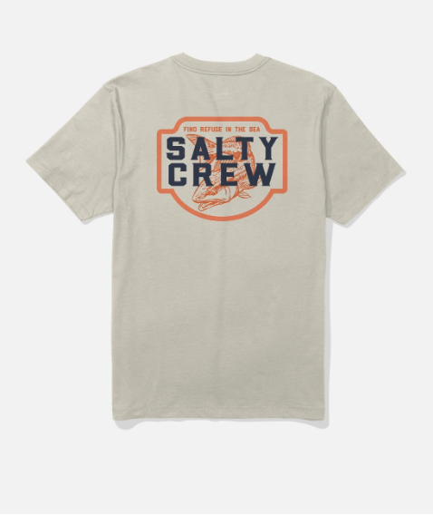 Salty Crew T-Shirt Red Drum