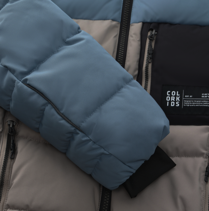 Color Kids Manteau JR Ski Puffer (4 à 8 ans)