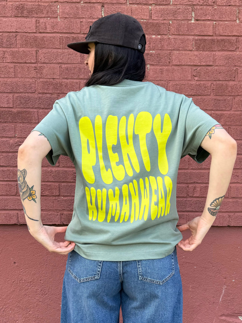 Plenty Humanwear T-Shirt Sauge Néon (Unisexe)
