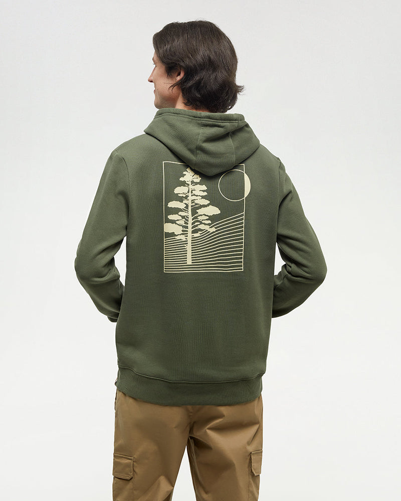 Tentree Coton Ouaté Linear Tree