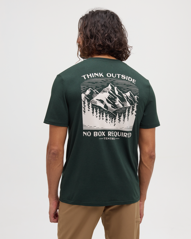 Tentree T-Shirt Think Outside