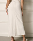 Womance Jupe En Lin 6064