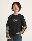 Vans Chandail Camo Twofer (8 à 16 ans)