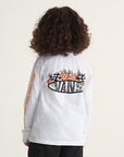 Vans T-Shirt Manches Longues Racing Flames (2 à 7 ans)