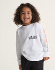 Vans T-Shirt Manches Longues Racing Flames (2 à 7 ans)