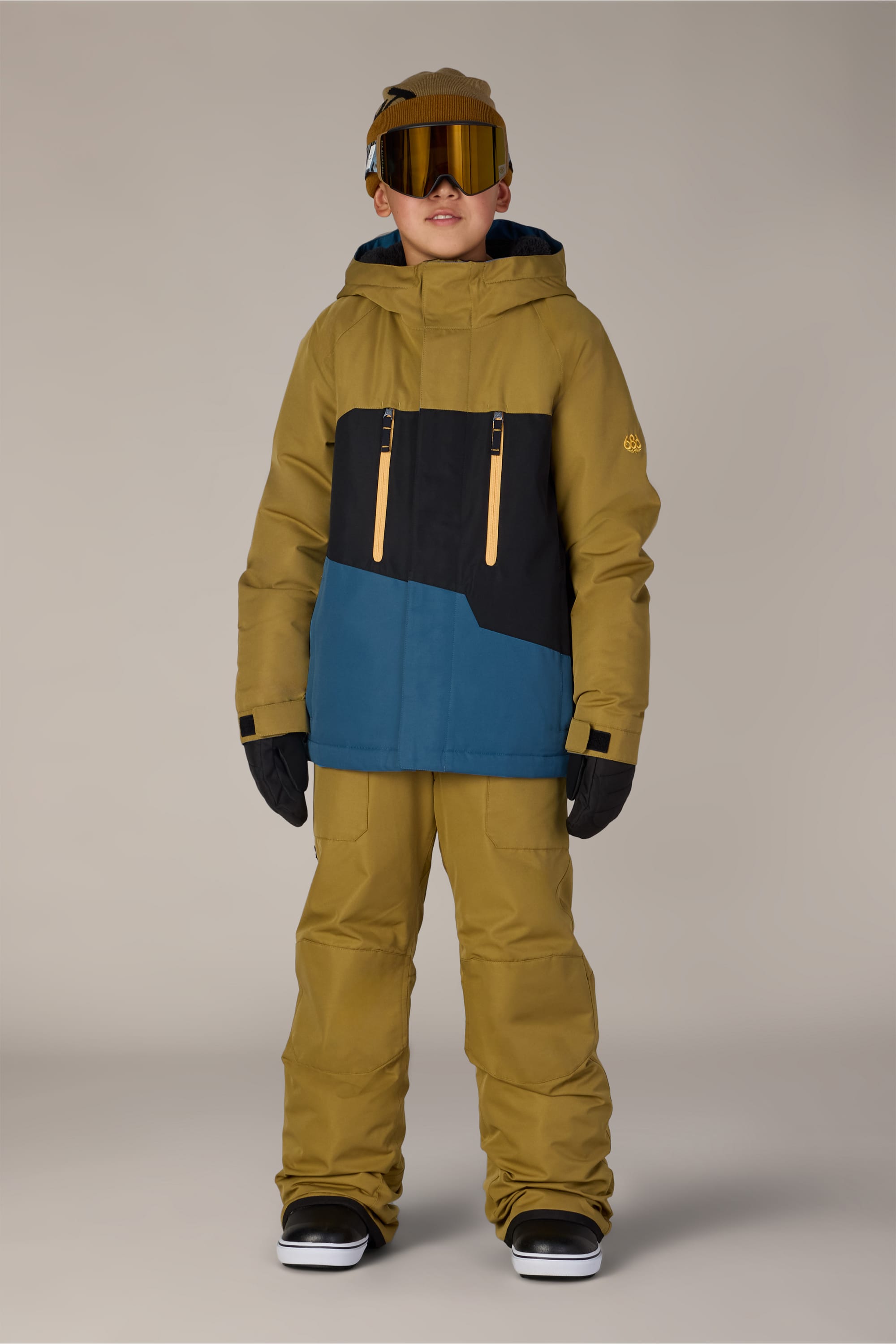 686 Manteau Geo Insulated (8 à 16 ans)