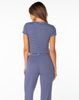 Roxy T-Shirt Poolside Crop