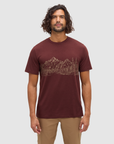 Tentree T-Shirt Mountain Scenic