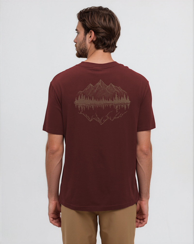 Tentree T-Shirt Mountain Porta