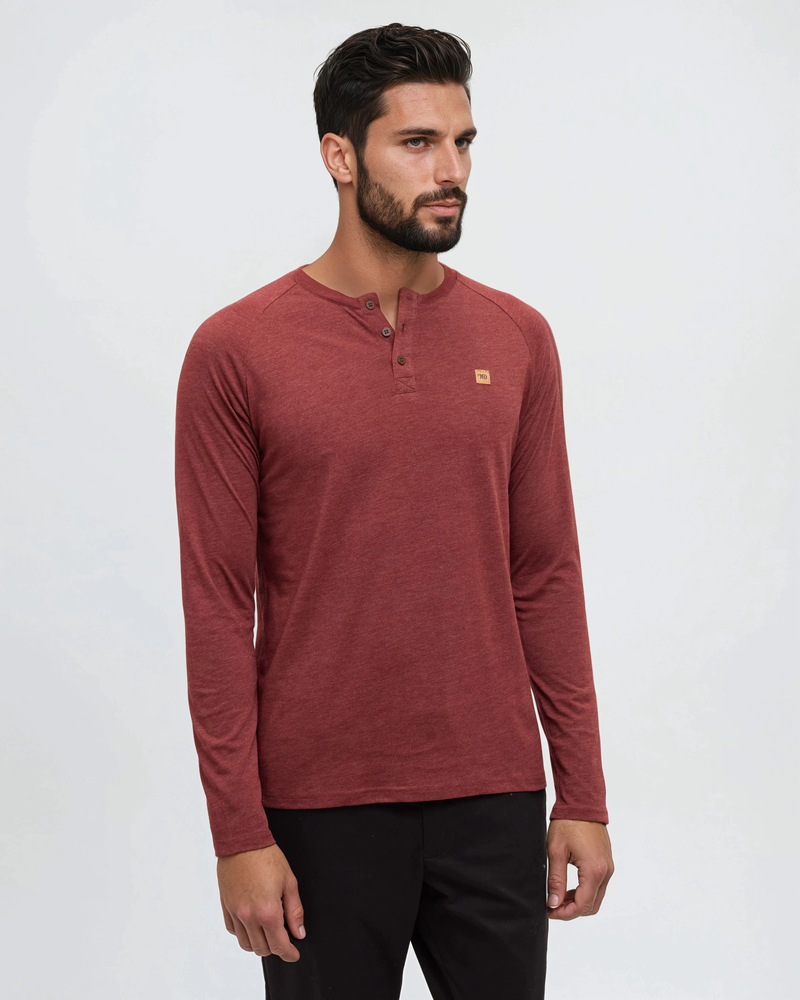Tentree T-Shirt ML Baker Henley