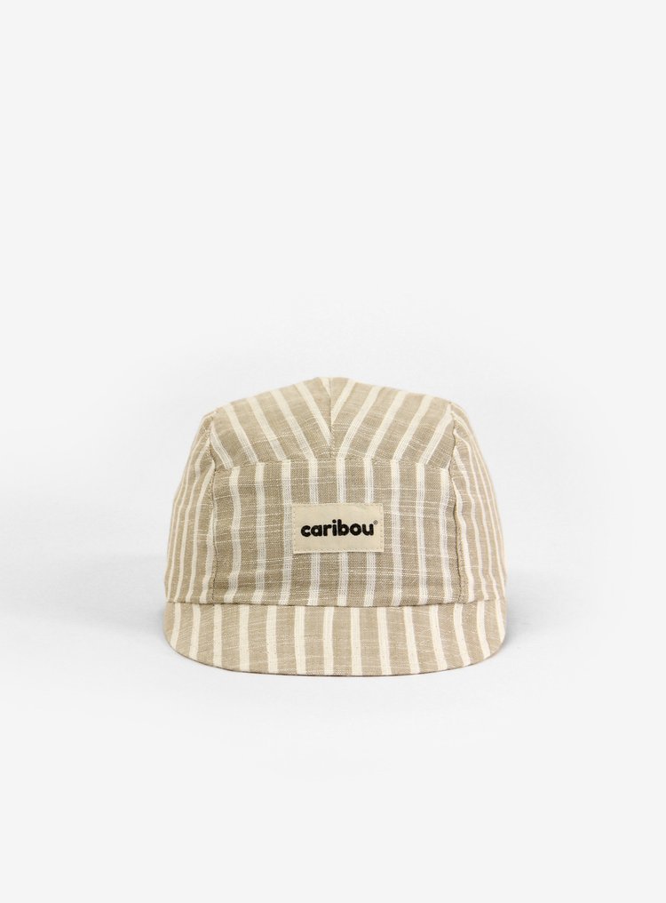 Caribou Casquette Rayée Sable