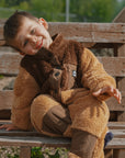 Two Stocked Kids Une-Pièce Polar Teddy Bear (6 mois à 3 ans)