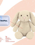 Hot Poc Toutou Chauffant Réconfortant Petit Lapin Adorable