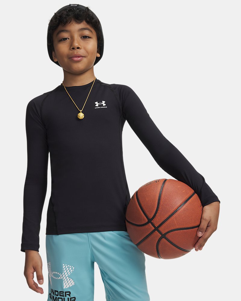 Under Armour T-Shirt Manches Longues HeatGear (7 à 16 ans)