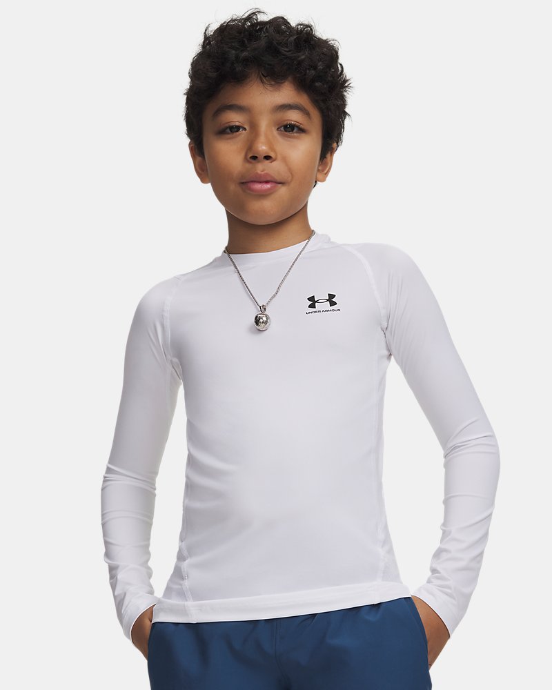 Under Armour T-Shirt Manches Longues HeatGear (7 à 16 ans)