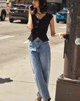 Womance Jeans Ballon Ajustable 7055