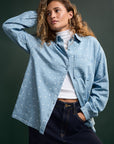 Womance Chemise Effet Denim 4085