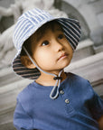 Caribou Chapeau Raye Indigo