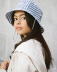 Caribou Chapeau Raye Indigo