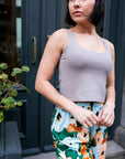 Louve Camisole Rib Scoop