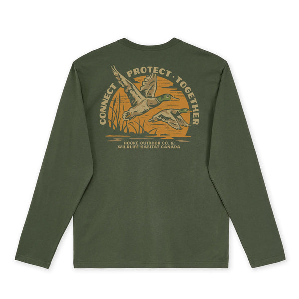 Hooké T-Shirt ML WHC Flying Duck