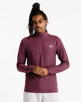 New Balance Chandail 1/4 Zip Space Dye