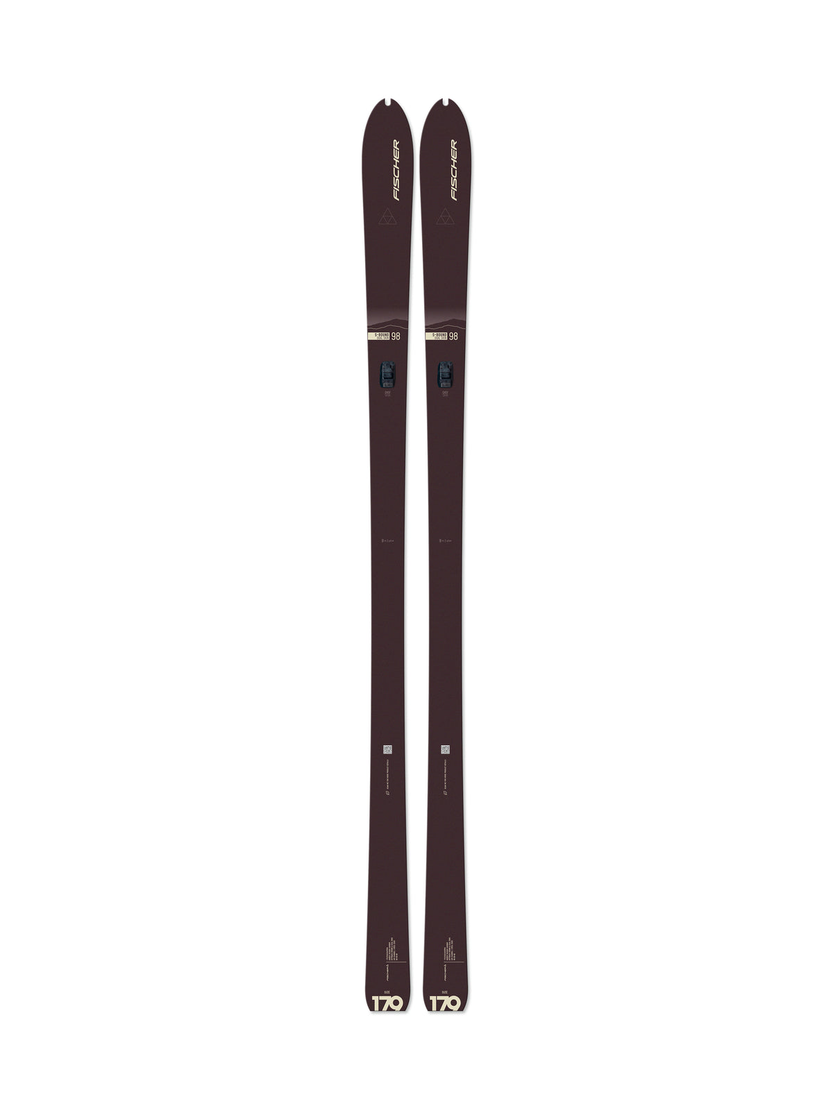 Fischer Ski S-Bound 98 Crown/ Dual-Skin Xtralite