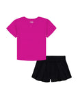Under Armour Ensemble UA Flare Short Set (4 à 7 ans)