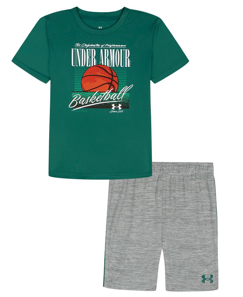 Under Armour Ensemble Tech Basketball (4 à 7 ans)