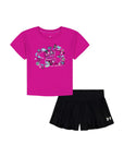 Under Armour Ensemble UA Flare Short Set (4 à 7 ans)