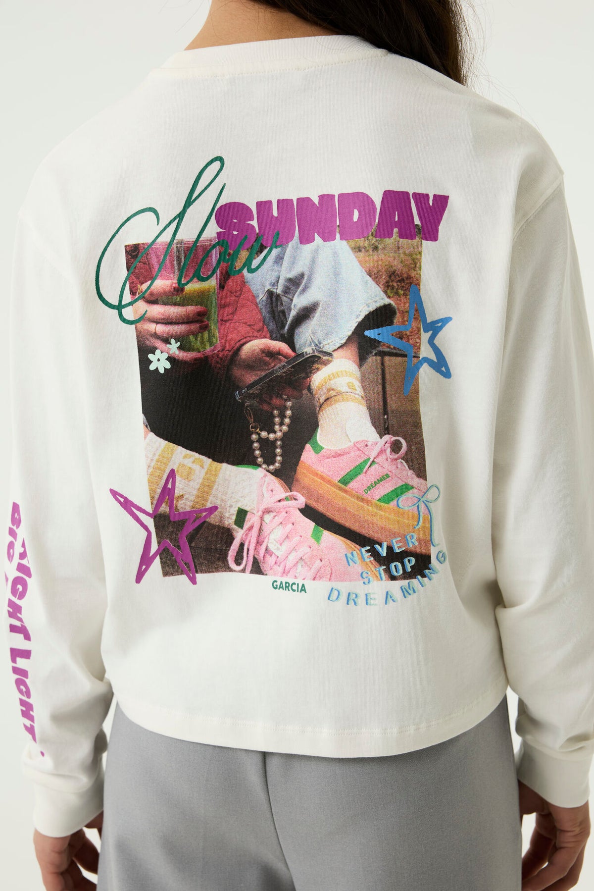 Garcia T-Shirt Manches Longues Sunday (8 à 16 ans)
