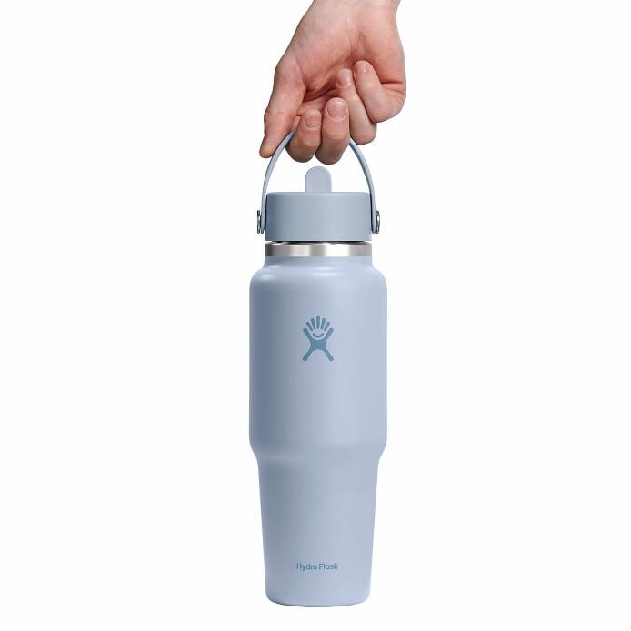 Hydro Flask Bouteille 32 oz Wide Mouth Travel with Flez Straw Cap