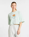 New Balance T-Shirt Flower Cropped