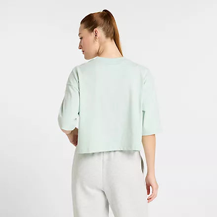 New Balance T-Shirt Flower Cropped